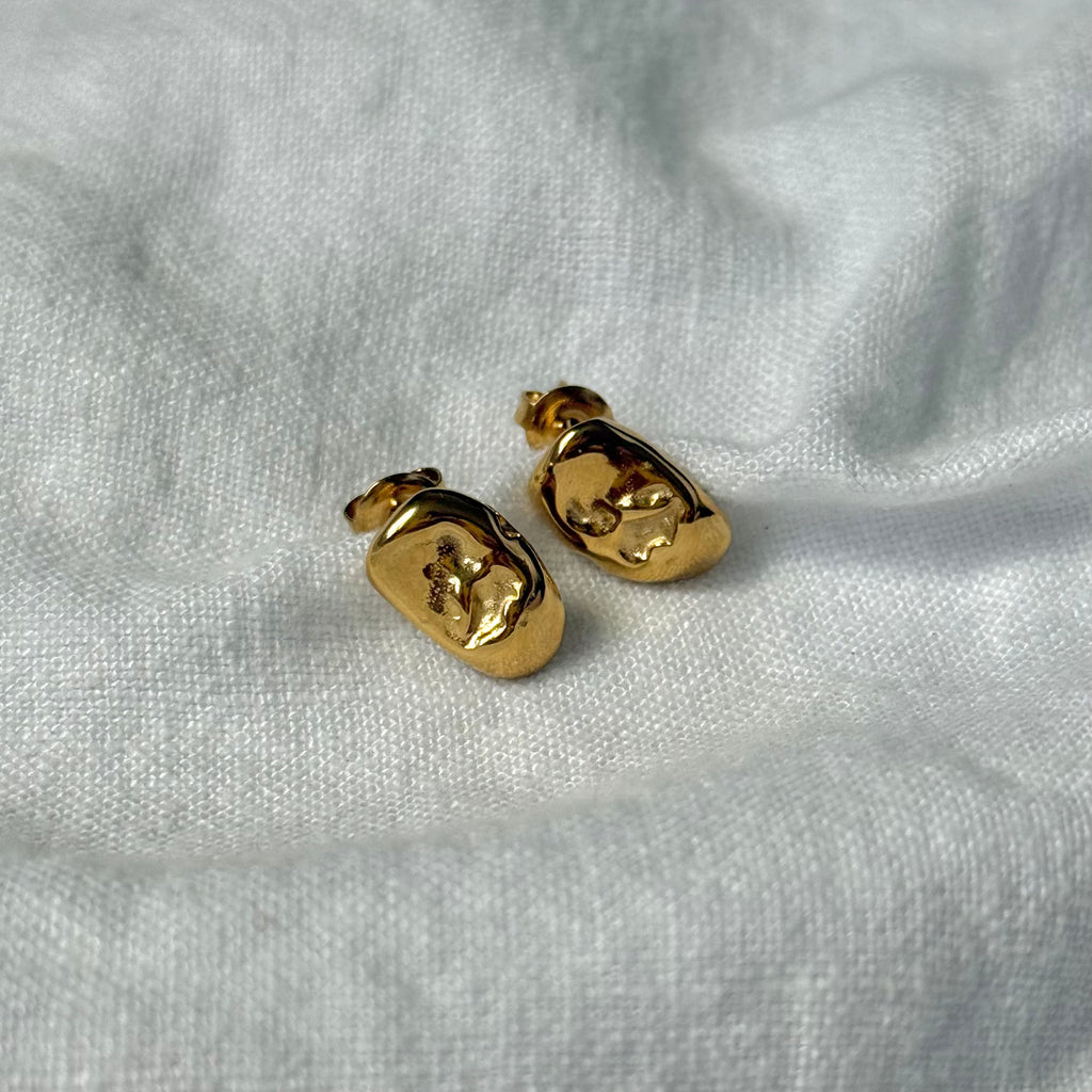 Molten Stud Earrings