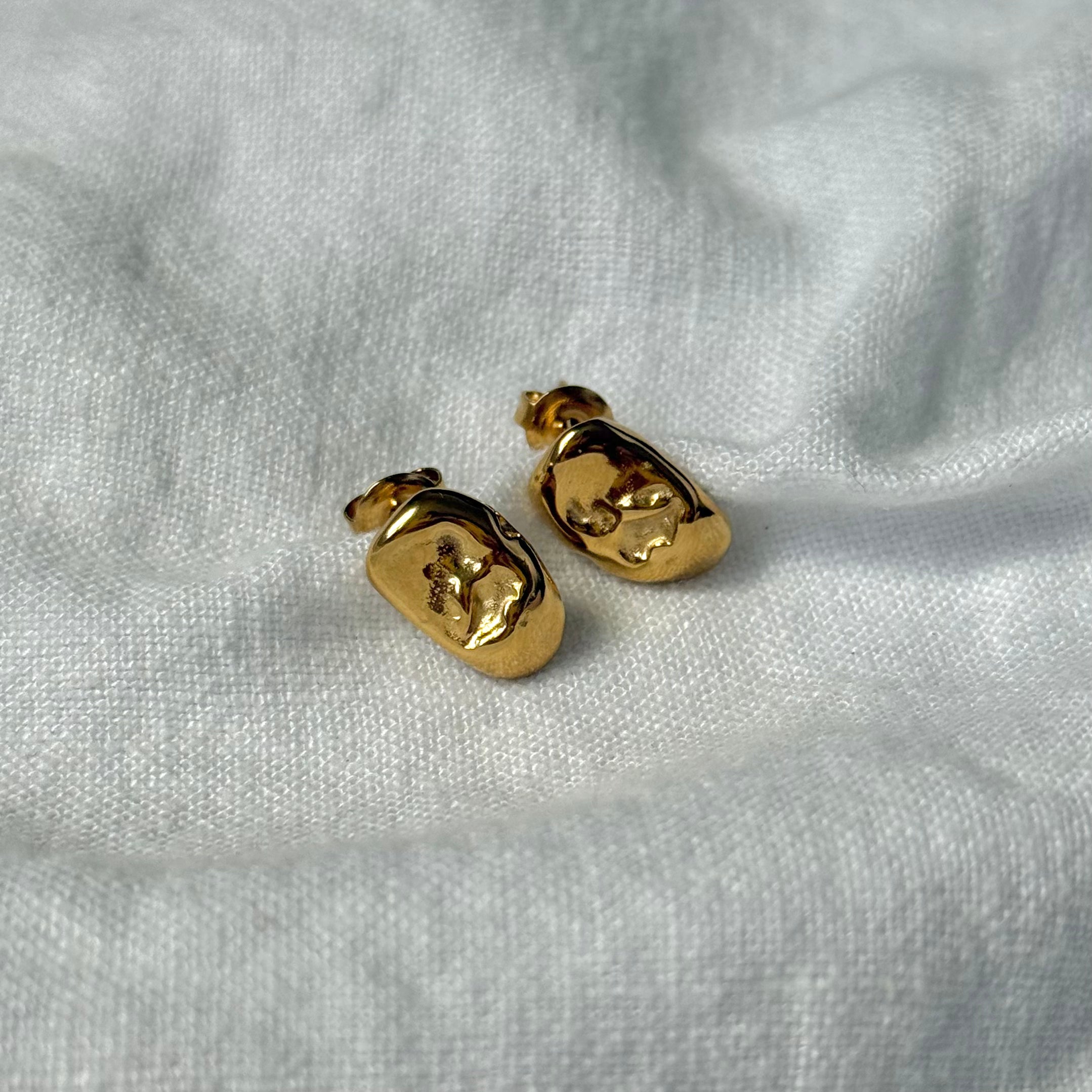 Molten Stud Earrings
