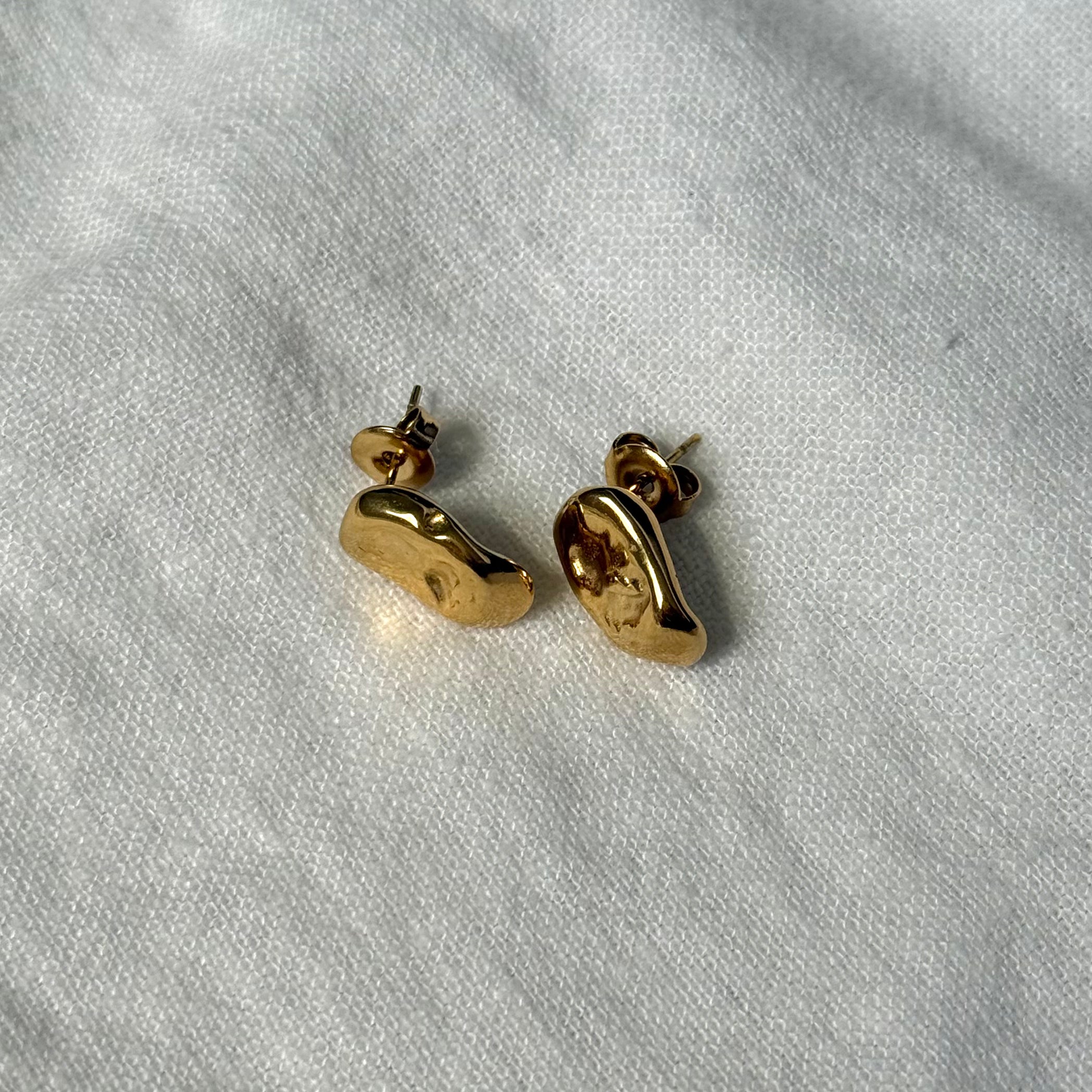 Molten Stud Earrings