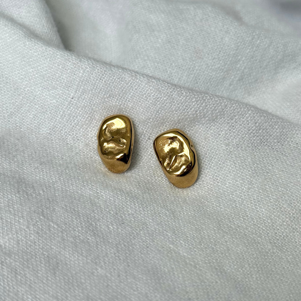Molten Stud Earrings