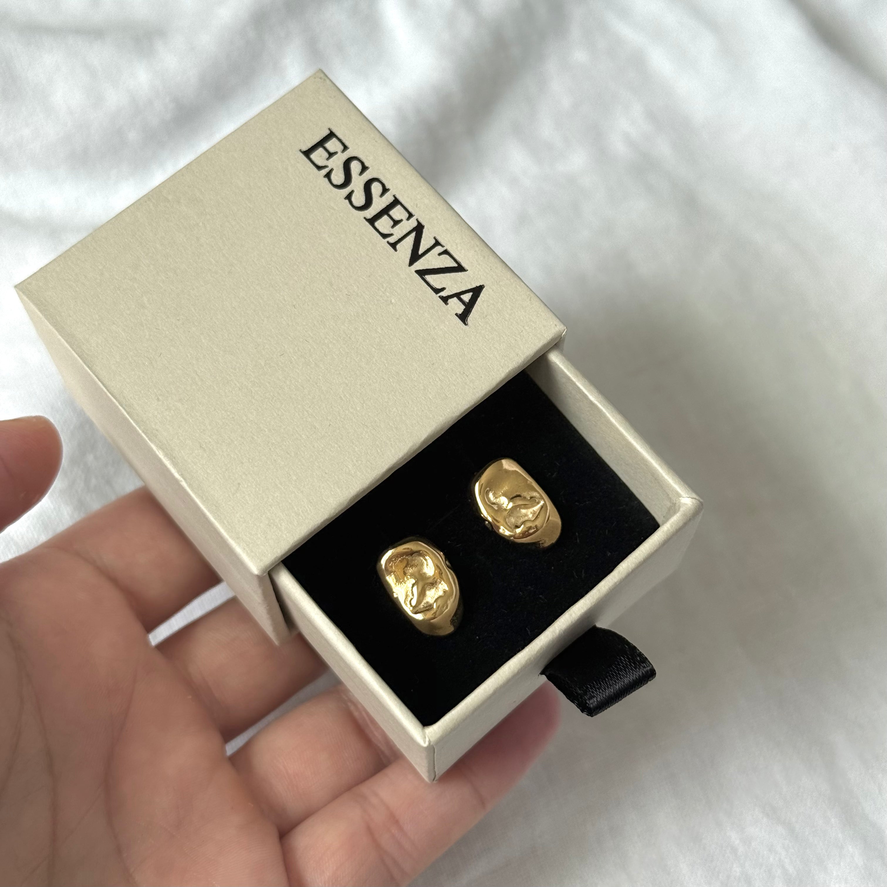 Molten Stud Earrings