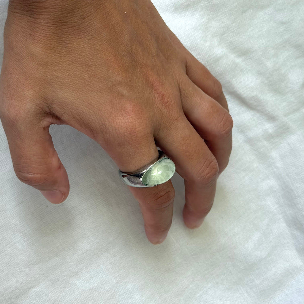 Oval Gem Ring