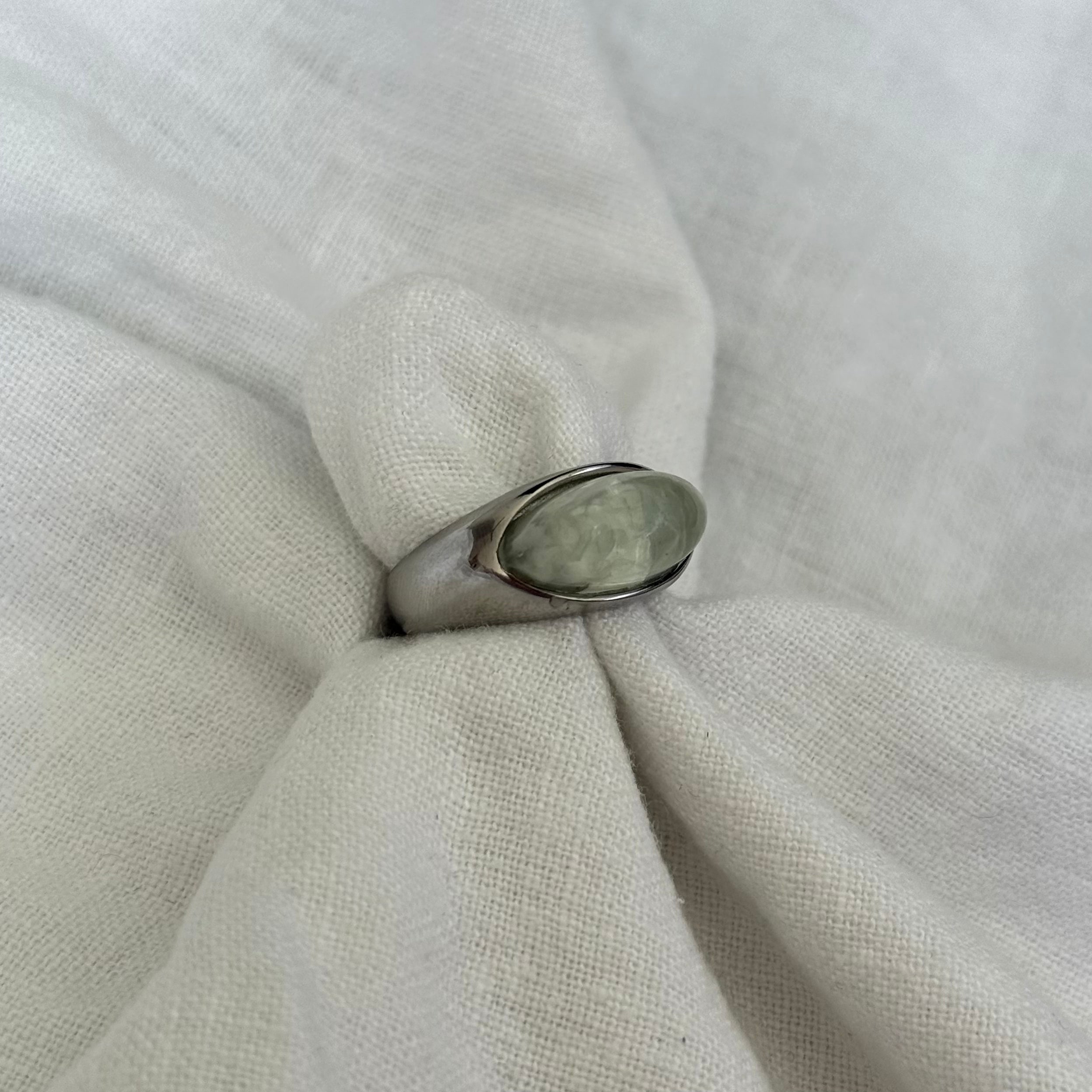Oval Gem Ring