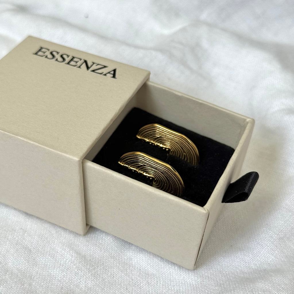Labyrinth Hoop Earrings