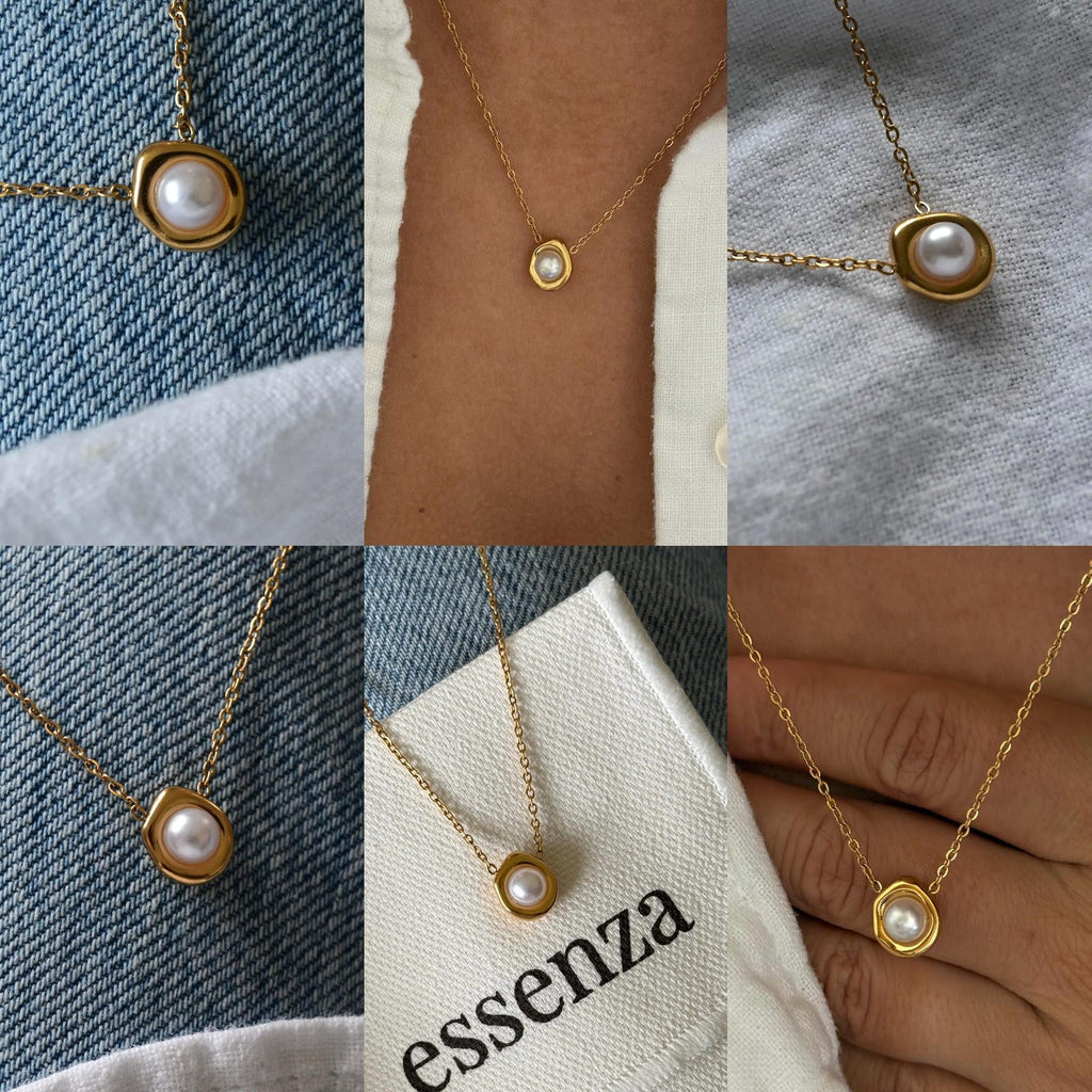 Tiny Pearl Necklace