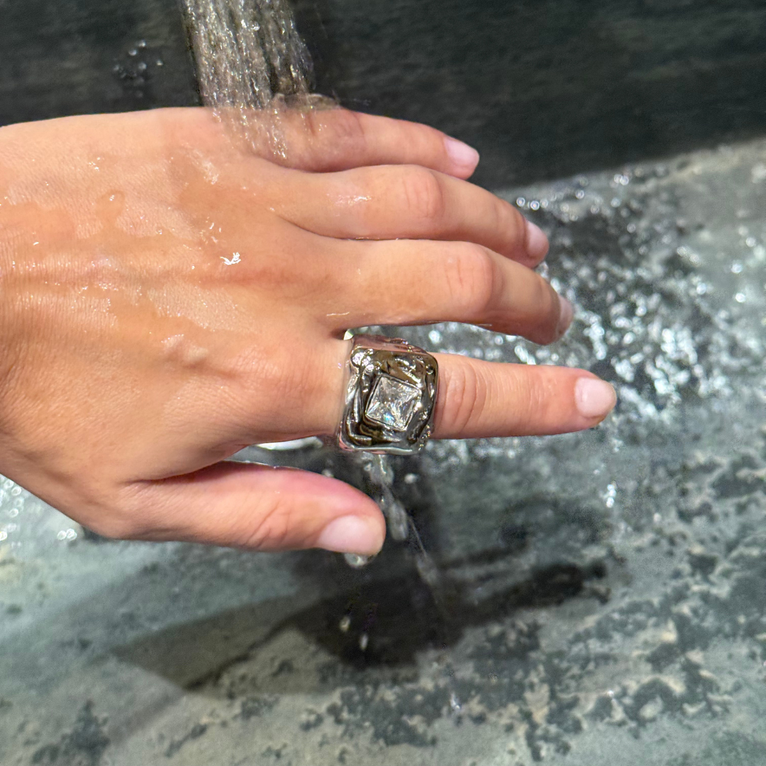Molten Signet Ring