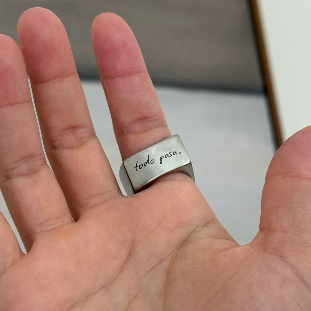 'Todo Pasa' Ring